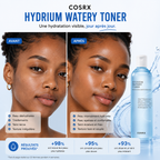 COSRX Hydrium Watery Toner – Toner Hydratant Intensif 150ml