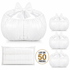 Lot de 50 Soutiens-Gorge Jetables Blancs – Non Tissé, Usage Unique, Spa & Institut Beauté