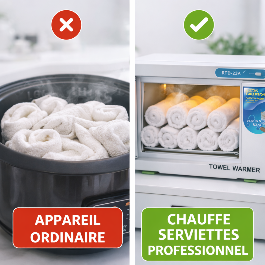 Chauffe-Serviettes Électrique et Stérilisateur UV Professionnel RTD-23A – Idéal Institut, Spa & Barber Shop