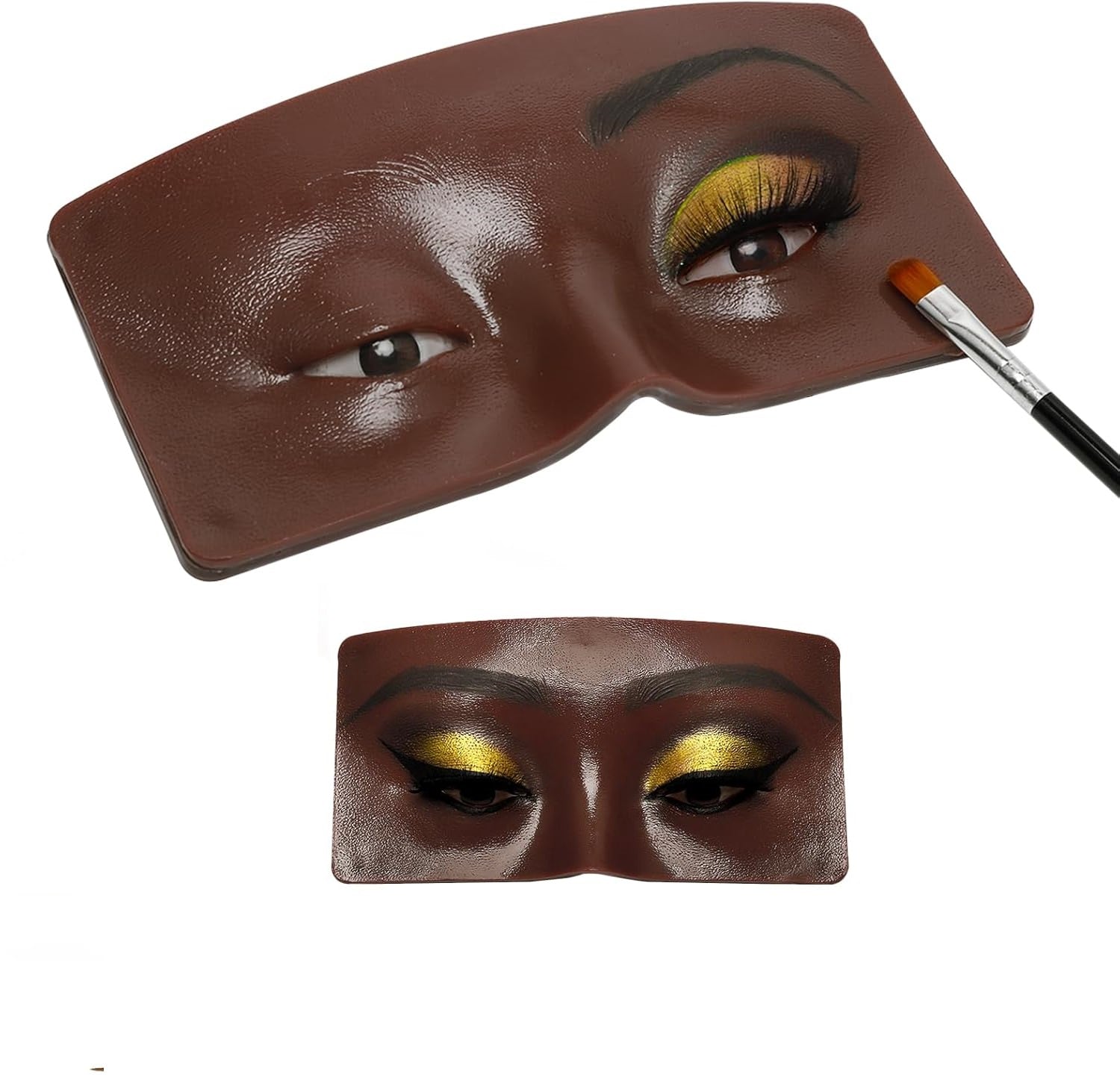Mannequin Visage 5D Réutilisable – Planche d'Entraînement en Silicone pour Maquillage