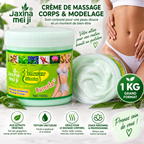 Jaxina Meiji Crème de Massage Corps & Modelage 1 kg – Grand Format Professionnel