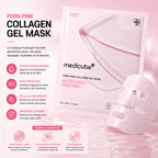 Medicube PDRN Pink Collagen Gel Mask – Masque Hydrogel Au PDRN Et Collagène Pour Une Peau Hydratée, Repulpée Et Lumineuse