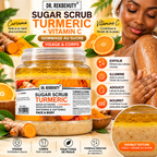 DR. REKBEHUTY Gommage au Sucre Curcuma & Vitamine C – Visage & Corps