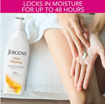 Jergens Ultra Healing - Crème hydratante Peaux très Sèches 496 ml