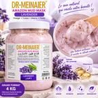 DR.MEINAIER Amazon Mud Mask Lavande & Vitamine E 4 kg – Masque Visage, Corps, Mains & Pieds
