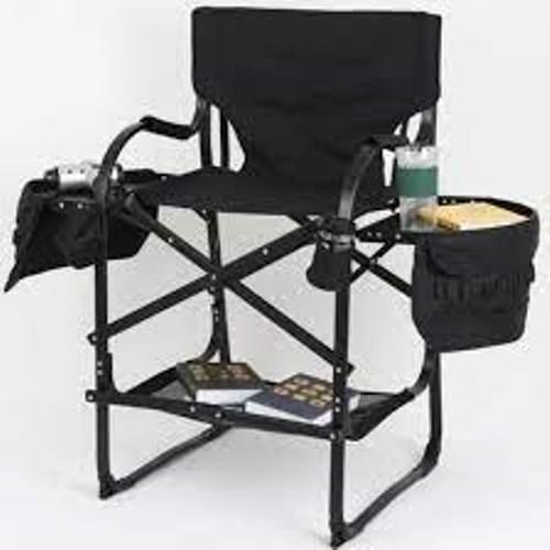 Chaise Maquillage Professionnelle Pliante avec Plateau & Rangement – Portable & Robuste 150kg