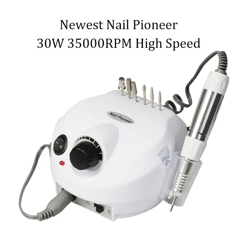 Ponceuse Électrique DM202 – 30 000 RPM pour Soins des Ongles