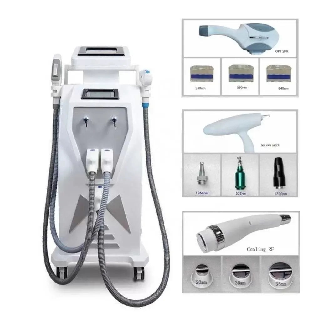 Machine Professionnelle 5 en 1 – Épilation Définitive & Rajeunissement de la Peau