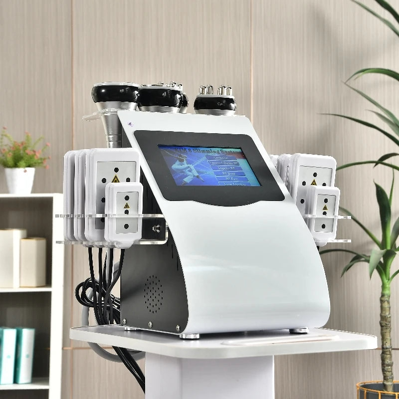 Appareil Lipocavitation & Radiofréquence 6 en 1 – Technologie Avancée pour un Corps Sculpter