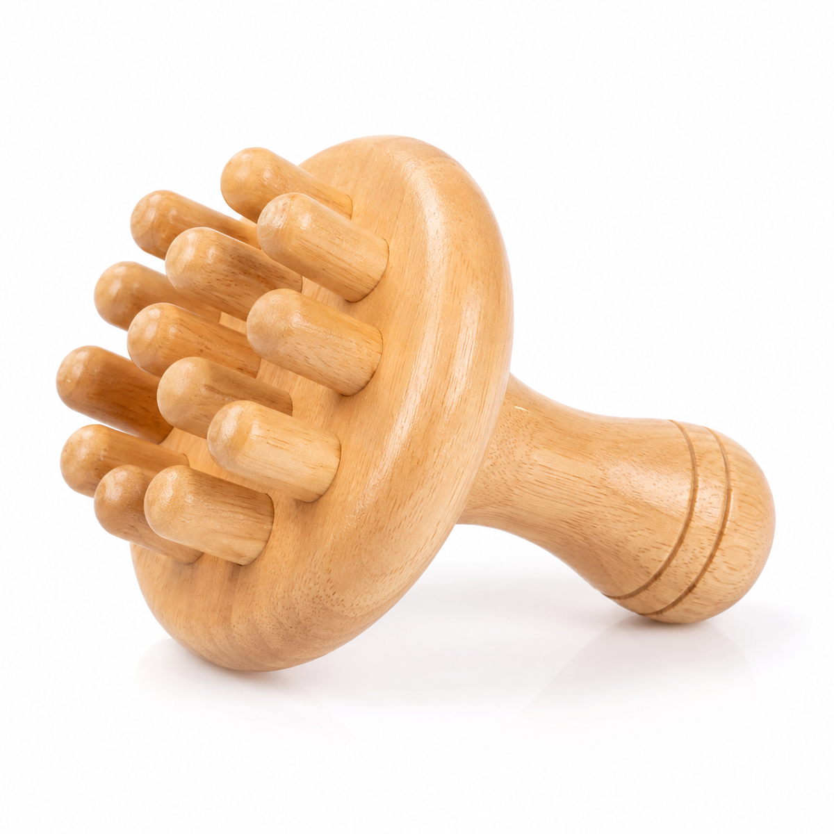 Masseur Champignon en Bois à Picots – Madérothérapie Corps, Dos, Nuque & Jambes