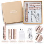 Dermographe PMU Professionnel Sans Fil & Filaire – Machine Maquillage Permanent Sourcils & Lèvres