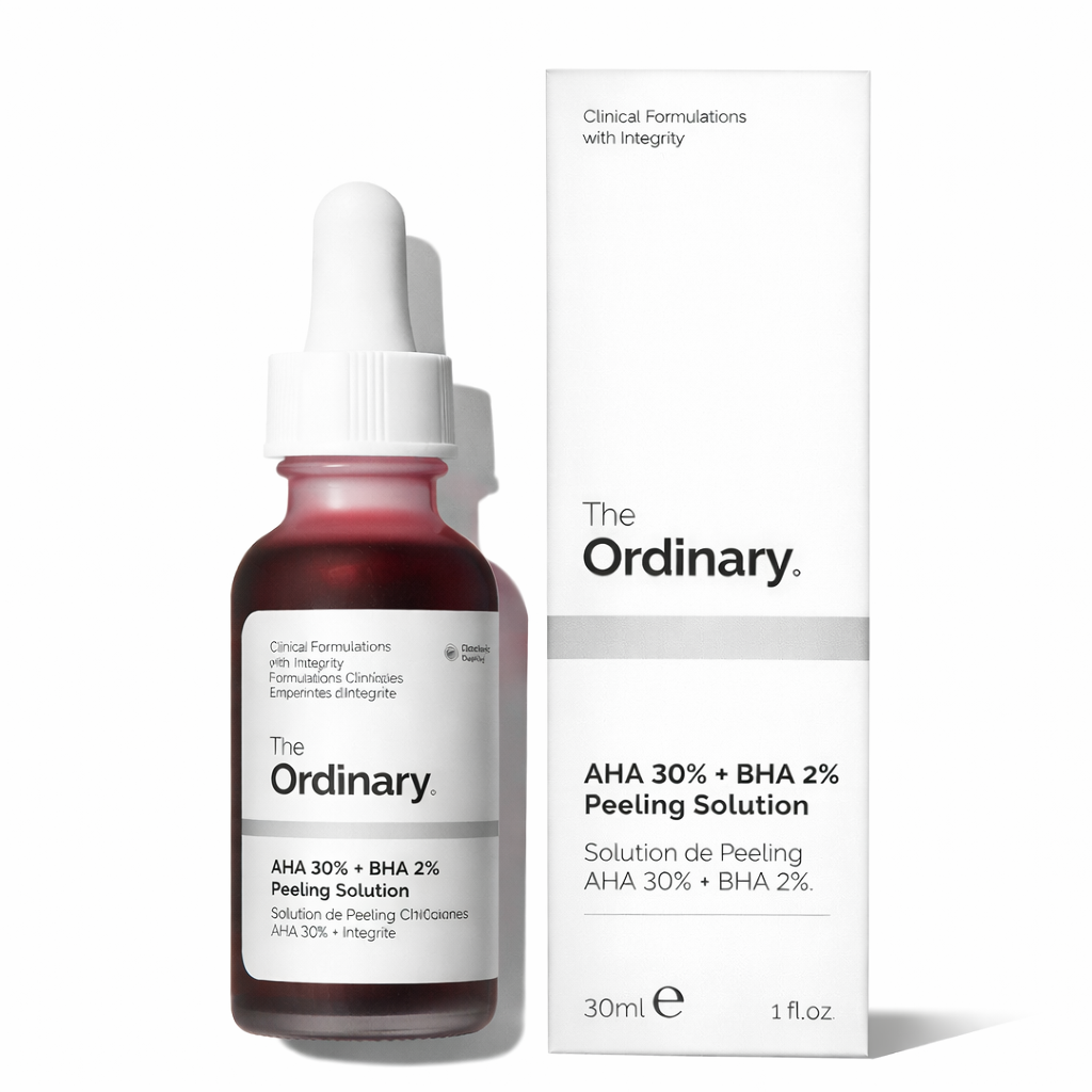 Peeling AHA 30% + BHA 2% The Ordinary – Exfoliation Intense & Peau Plus Lisse