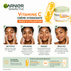Garnier SkinActive Vitamine C – Crème Hydratante Certifiée Bio Éclat Quotidien