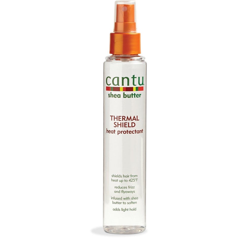 Cantu Shea Butter Thermal Shield Heat Protectant – Sérum Protecteur Thermique Pour Cheveux Bouclés, Frisés & Crépus