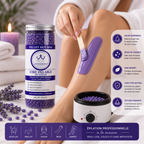 Cire Pelable en Perles Violettes – Épilation Sans Bandes Usage Professionnel
