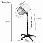 Casque Sèche-Cheveux Professionnel sur Pied EQUATOR – 3000W avec Minuterie & Air Froid