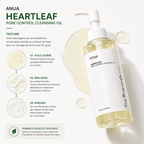 ANUA Heartleaf Pore Control Cleansing Oil – Huile Démaquillante Apaisante – 200ml