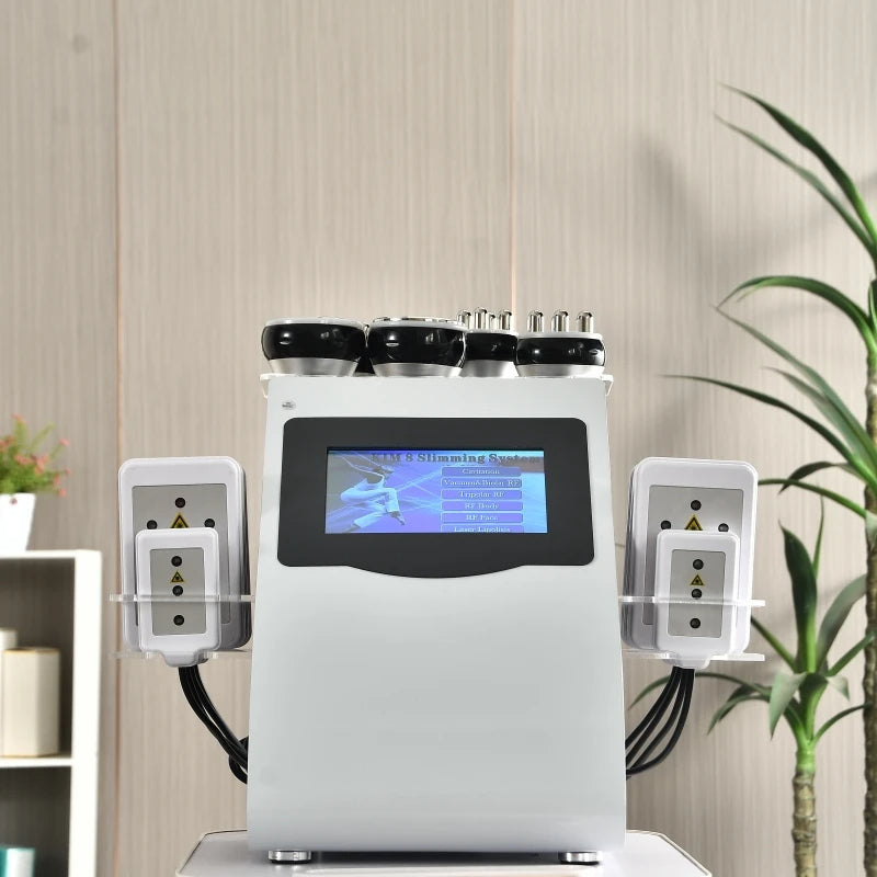 Appareil Lipocavitation & Radiofréquence 6 en 1 – Technologie Avancée pour un Corps Sculpter