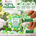 BATHRANI Fleurs de Savon Spa Menthe & Eucalyptus Mains & Pieds 220 g / 800g