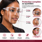 Visière de Protection Transparente pour Prothésiste Ongulaire – Protection Visage &amp; Yeux