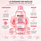 Garnier SkinActive Solution Micellaire Tout-en-1 à l’Eau de Rose – 400 ml