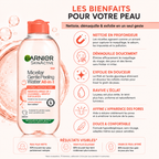 Garnier SkinActive Eau Micellaire Peeling Doux Tout-en-1 – 400 ml