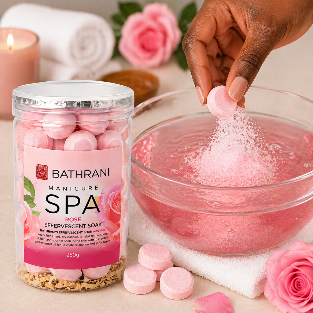 Billes Effervescentes Spa Rose 250g – Bain Mains & Pieds Hydratant & Relaxant