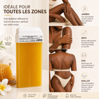 Cartouche de Cire Dépilatoire Miel 100ml – Épilation Douce & Efficace