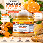 DR. REKBEHUTY Gommage au Sucre Curcuma & Vitamine C – Visage & Corps