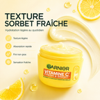 Garnier Vitamine C Fresh & Bright Crème Sorbet Hydratante Booster d’Éclat – 85 ml