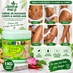 Jaxina Meiji Crème de Massage Corps & Modelage 1 kg – Grand Format Professionnel