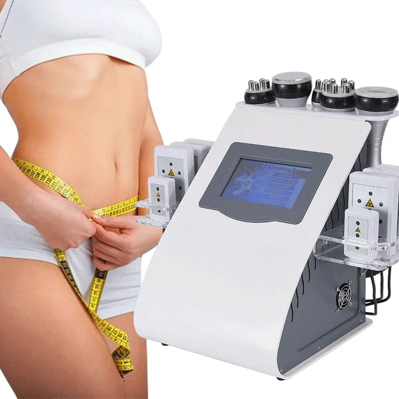 Appareil Lipocavitation & Radiofréquence 6 en 1 – Technologie Avancée pour un Corps Sculpter