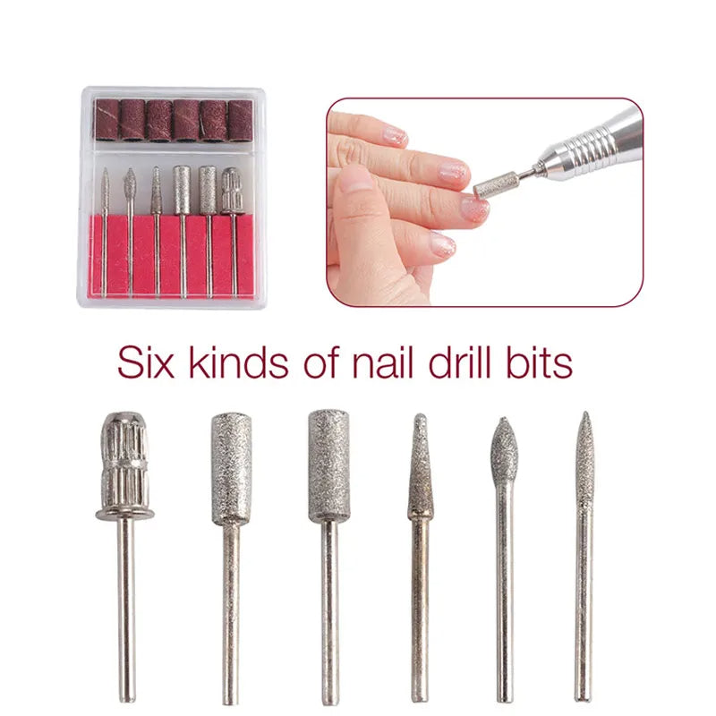 Ponceuse Électrique DM202 – 30 000 RPM pour Soins des Ongles
