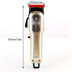 Shinon SH-1980 Tondeuse à Cheveux Professionnelle Rechargeable - Lame Acier Inox