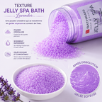 Bathrani Jelly Spa Bath Lavender – Bain de Pieds En Gelée À La Lavande 230 g