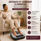 Plateforme de Relaxation des Pieds P90 avec Télécommande – Programmes et Intensité Réglables