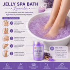 Bathrani Jelly Spa Bath Lavender – Bain de Pieds En Gelée À La Lavande 230 g