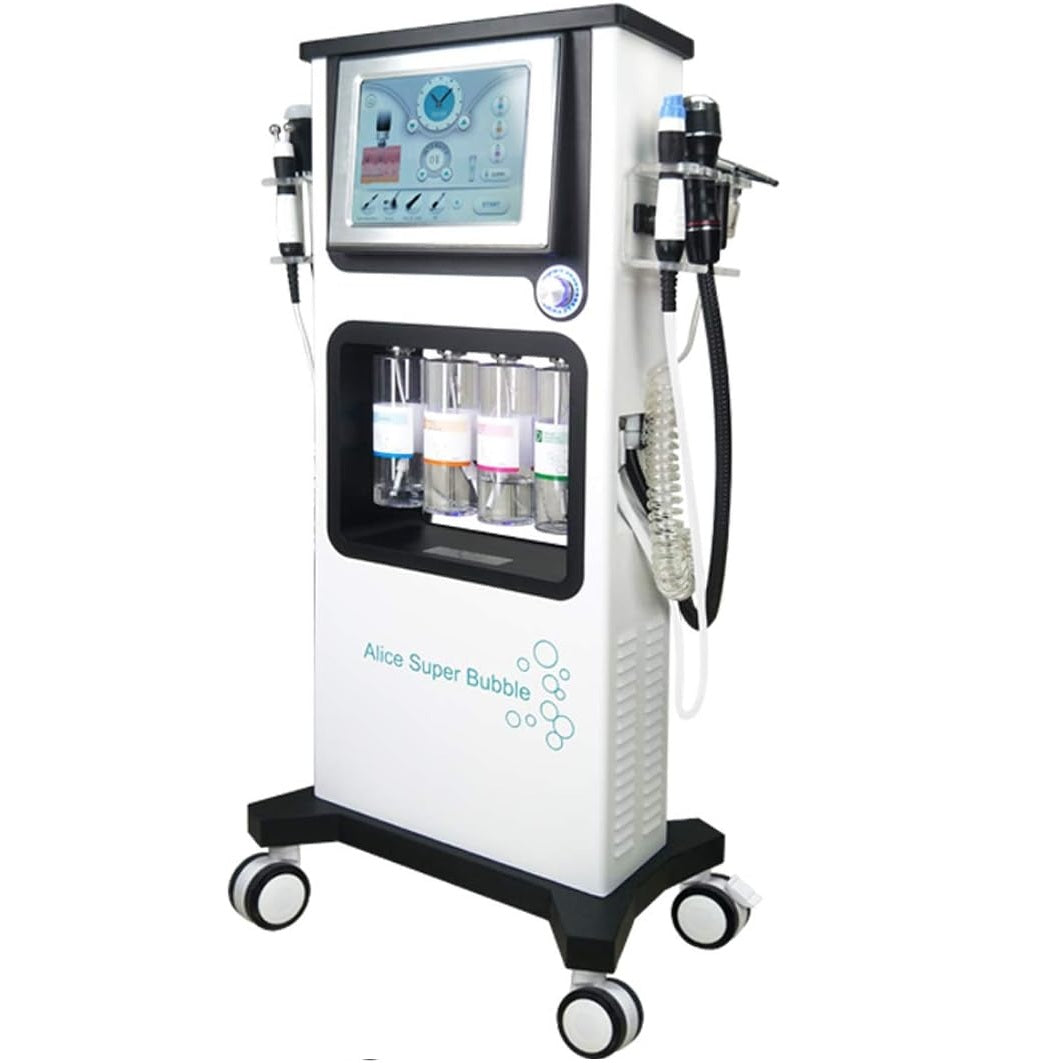 Hydrafaciale Machine Alice Super Bubble Peel 7 en 1 – Système de Soin du Visage Professionnel