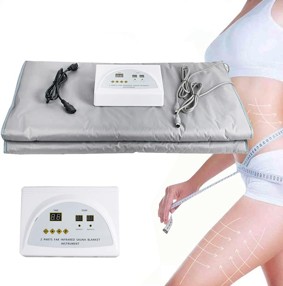 Couverture Chauffante de Sauna à Infrarouge Numérique – Thérapie Détox SPA Professionnelle