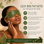 Masque Yeux en Jade Naturel – Rituel de Fraîcheur & Éclat du Regard