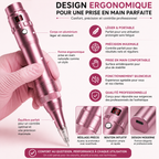 Stylo Dermographe PMU Professionnel Sans Fil Rechargeable – Microneedling, Sourcils, Lèvres & Maquillage Permanent