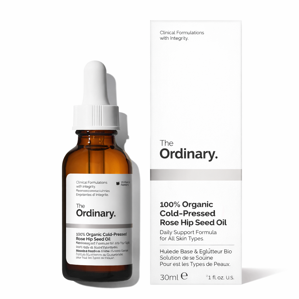 Huile de Rose Musquée The Ordinary – Nourrit, Répare & Illumine la Peau (100% Bio)