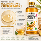 Huile De Massage Gingembre LovSkin - Ginger Massage Oil 500 ml