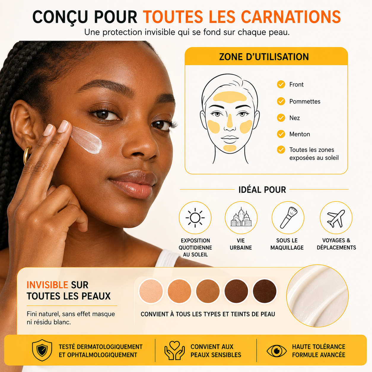 Garnier Vitamine C Fluide Anti-UV Quotidien Invisible SPF50+ – 40 ml
