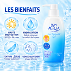 Skin Aqua Super Moisture UV Gel SPF50+ PA++++ – Gel Solaire Hydratant Visage & Corps 140 g
