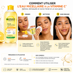 Garnier SkinActive Eau Micellaire Nettoyante à la Vitamine C – 400 ml