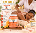 DR.MEINAIER Vitamin Step 2 Gommage Corps, Pieds & Mains à la Vitamine C – Format Professionnel