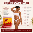 3 Daysit Slimming Burns Fat – Crème De Massage Chauffante Au Piment Rouge 1000 g