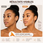 Outil de Massage Visage en Résine – Lifting Naturel & Drainage Facial (Gua Sha Moderne)