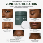 ANUA Heartleaf 77 Clear Pad – Disques Tonifiants Apaisants & Exfoliants